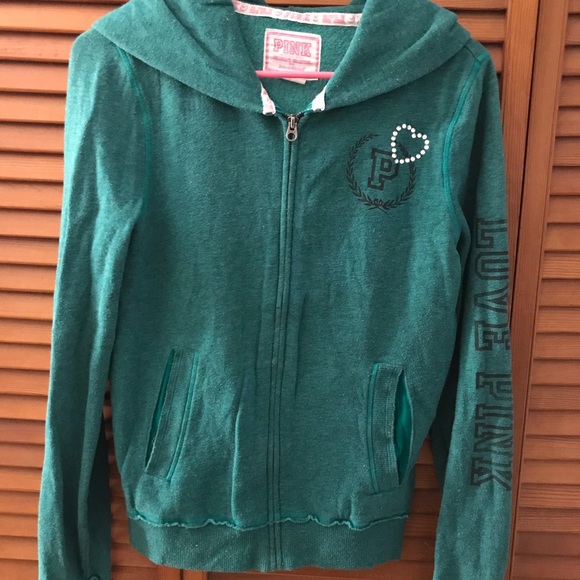 Victoria’s Secret Pink MSU collegiate hoodie - Picture 1 of 5